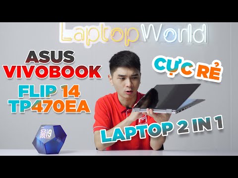 (VIETNAMESE) ASUS Vivobook Flip 14 TP470EA - Laptop 2 in 1 Giá 