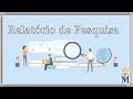 Research Report Structure and Purpose