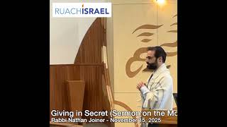 Giving in Secret (Sermon on the Mount Series 15)