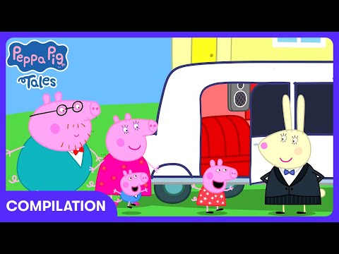 Peppa's Taxi Mix-Up Becomes a GIANT Disco Limo! ๐ชฉ Valentine's Ride | Peppa Pig Tales