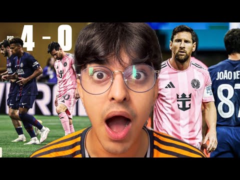MESSI DESTROYED! PSG HUMILIATES INTER MIAMI 4-0 😱