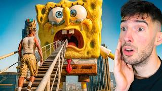¿Qué HAY DENTRO de BOB ESPONJA en GTA 5? 🧽🍔 (Mods)