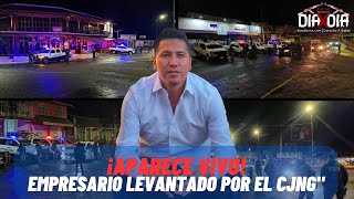 "¡Lo hallan con vida! Tariácuri Hernández, 'levantado' por el CJNG en Michoacán"