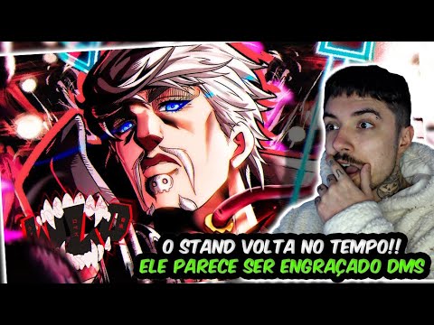 (STAND VOLTA NO TEMPO?) REAGINDO ao WLO - Mandom [ JoJo's Bizarre Adventure / Ringo Roadagain ]