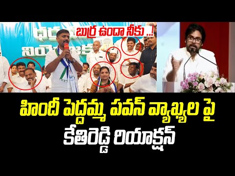 Kethireddy Venkatarami Reddy Reaction On Pawan Comments | Pawan About Hindi Language |PCD