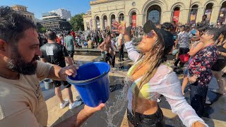 Getting Wet With Brazilian Girls In Armenia! 💦🇦🇲 (Vardavar 2025) | Luca G Vlogs 002