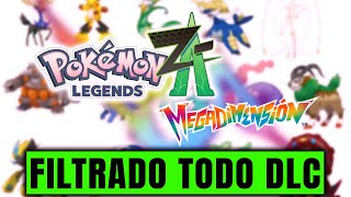 ⚠️ ALERTA SPOILER: FILTRADO el DLC de Pokémon Leyendas Z-A con nuevas MEGAS y detalles