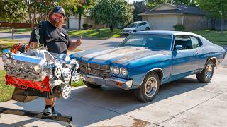 We Put A $30,000 Engine In A 56 Year Old Car And Drove It Home