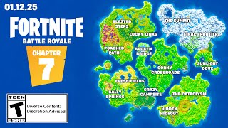 Fortnite CHAPTER 7 just got LEAKED?! (Map Overview)