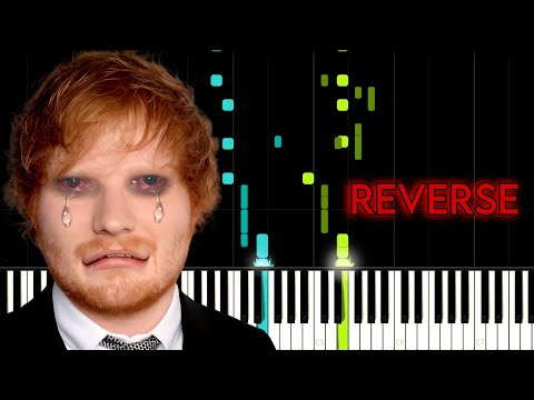 Shape of you but played Reverse