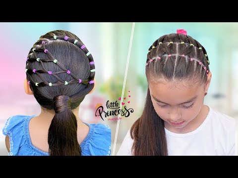 2 Peinados para Niñas Faciles y Rapidos de Hacer | 2 Easy hairstyles for Girls