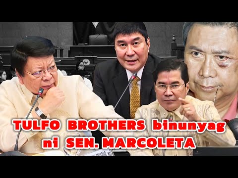 KAPALPAKAN Ng TULFO BROTHERS Sa SENADO LUMITAW DAHIL Kay SEN. MARCOLETA!!!