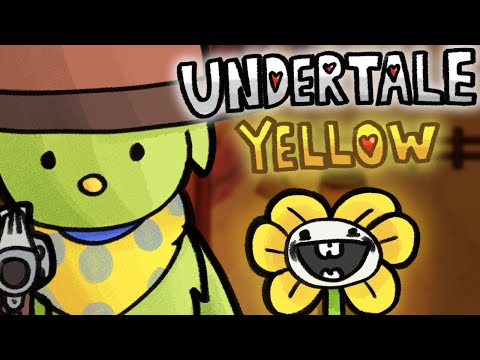 Going pew pew in UNDERTALE YELLOW