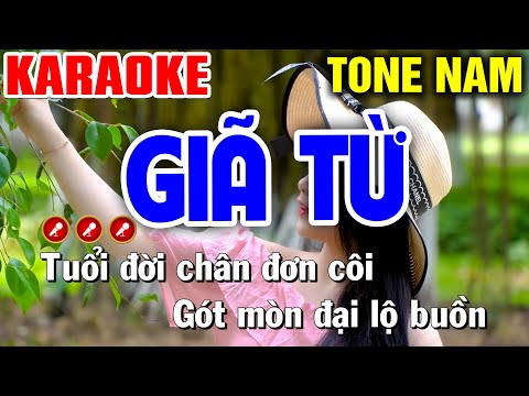 GIÃ TỪ Karaoke Liên Khúc Nhạc Sống Tone Nam MỚI NHẤT | Bến Tình Karaoke