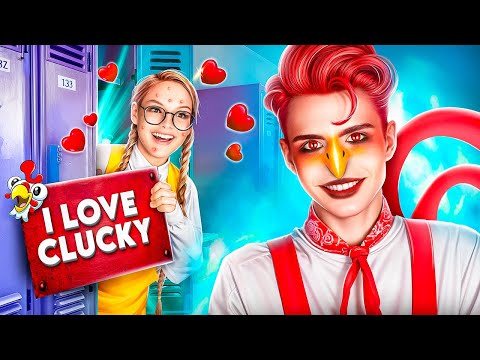 ¡Me enamoré de CLUCKY! ¡Transformación de Nerd a Popular!