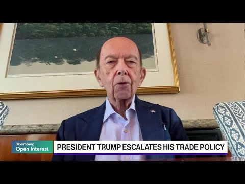 YouTube video thumbnail: Wilbur Ross Talks Trump Tariffs, Says Brazil Is a 'One-Off'