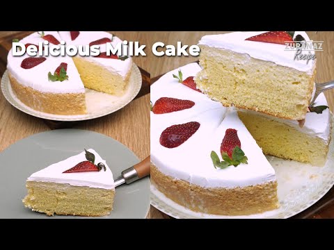 Milk Cake , Delicious perfect milk cake recipe