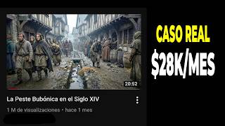 Este Nicho Secreto de IA en YouTube Genera $28,000 al mes