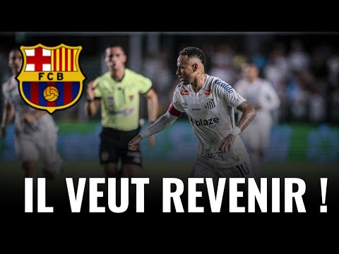 🚨 Neymar veut revenir au Barça ! Araujo s'exprime, Roque s'en va !