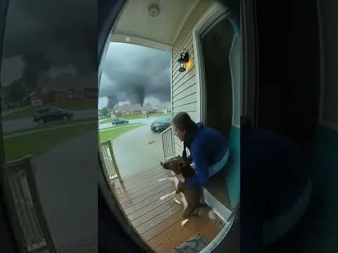 She Found Her Lost Dog After the Tornado… ❤️🐶