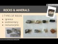 Rocks and Minerals Enrichment Activities