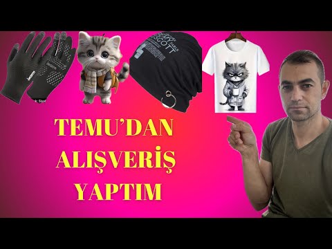 TEMU’DAN ALIŞVERİŞ YAPTIM (TEMU SİPARİŞLERİM GELDİ)