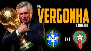 BRASIL 1 X 1 MARROCOS: O QUE O EMPATE REVELA SOBRE A SELEÇÃO QUE NINGUÉM QUER ADMITIR