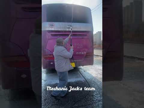 Bus Detailing Chemical Wash