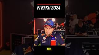 PEREZ vs SAINZ F1 BAKU CRASH #checoperez #carlossainz #bakucrash #f1crash #maxverstappen