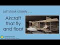 Ecker Flying Boat and Piper J3