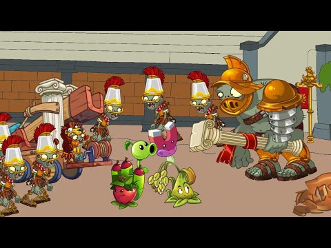 Plants vs Zombies 2  Animation Ancient Rome Part 2