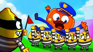 Copy Me 🥑😱🥑 Oh no! It's Copycat | Mini thief Squad | Safety Rules | Kids Cartoon | Habits PP Stories