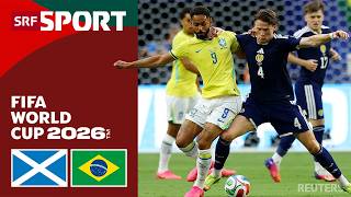 Schottland - Brasilien | Highlights | Gruppe C - WM 2026 | SRF Sport