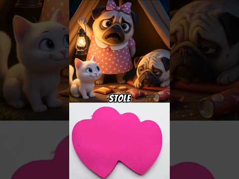 I'll Blame The Pug🐶😸😲#pug #kitten #puppy #cat #pets #dog #funny #humor #trending #viralshorts