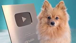 I got the YOUTUBE Silver Play Button Award - Unboxing