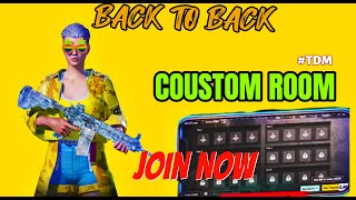 UNLIMITED TDM CUSTOM ROOM #BGMI LIVE #GODXGURU JOIN NOW 🥰