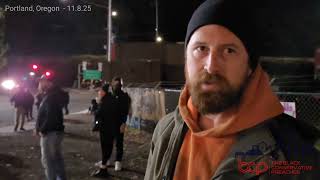 Protestor Wanted Badge Numbers of The Portland Police Officers