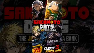 🔥 SAKAMOTO DAYS Chapter 75 Explained! | JCC SECRET DATA BANK 👀 | Season 3 #sakamotodays