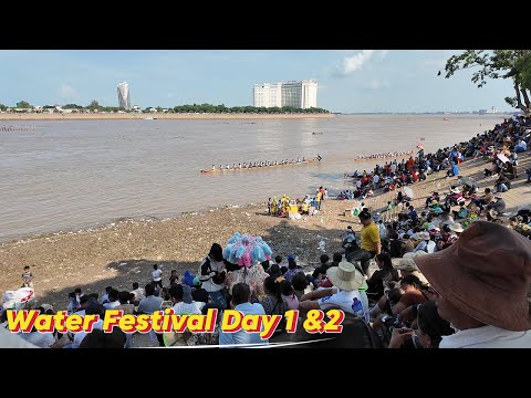 Inside Cambodia's Water Festival in Phnom Penh Day  1 & 2