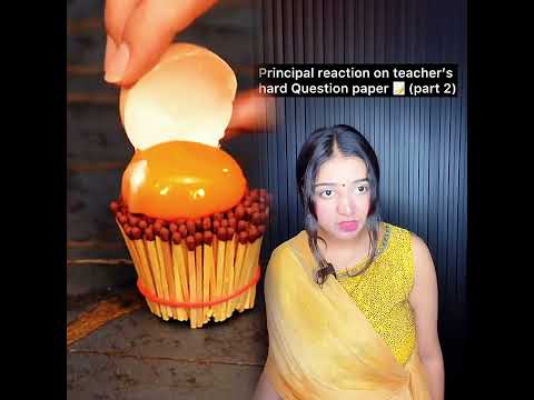 Principal reaction on hard exam๐#examination #principal #schoollife #schooldays #schoolmemories #fy