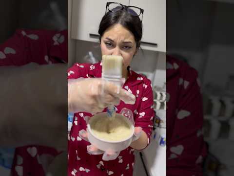 Öykü Yağlı Boya Fırçasıyla Yaptığına Bak😅#komik #boya #baba #puding