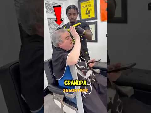 Can a Grandpa Really Get Lamine Yamalโs Haircut Using Noodles? ๐๐โฝ