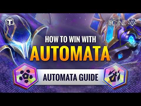 How to WIN with AUTOMATA in Set 13 'Into the Arcane' #TFT