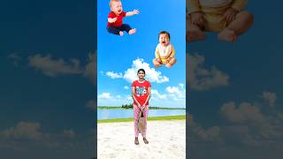 Flying crying babies Catching vs dancing dog, cute bhabhi, parrot, good day funny vfx video 😀😀