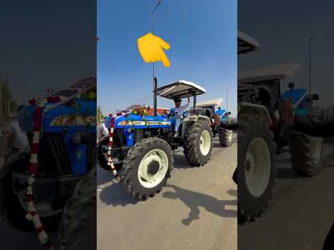 New Holland vs⚡5050D☠️Buying Tractor 🚜💥#tractor#stunt  #modified#5050d#855#youtubeshorts#new#funny