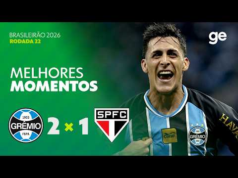 Grêmio-RS 2 x 1 São Paulo-SP