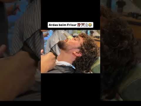 Ardas beim Frisur ⁉️✂️💈😂 #ardasaatci #gym #sport #frisur #funny #lustig #training