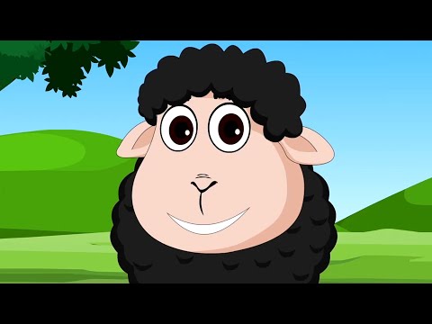 Baa Baa Black Sheep - Farm Animal Cartoon & Rhyme for Children
