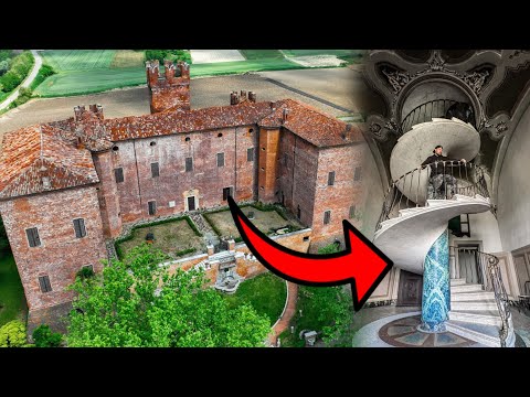 Most Expensive Abandoned Castle in Europe | Spiral Staircase ONLY For Billionaires