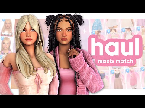 BEST CC FINDS | Sims 4 Custom Content Haul (Maxis Match)